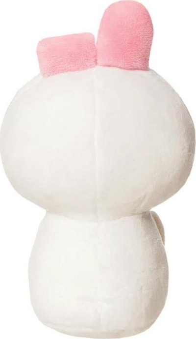 Lodër pelushi BT21 COOKY Winter, kukull e butë dekorative, rozë me të bardhë