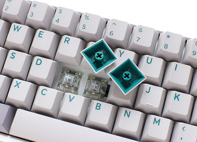 Tastierë Ducky One 3 Mist Grey Mini, Cherry MX Speed Silver, e hirtë