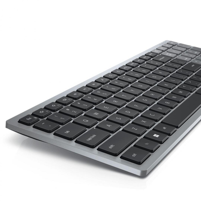 Tastierë wireless Dell KB740, Bluetooth 5.0, 2.4 GHz, e zezë