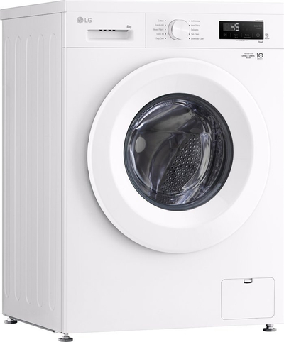 Lavatrice LG F4X1008NWH, 8kg, me avull, e bardhë
