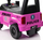 Makine lodër me bateri Lean Cars QLS-993, 62x29x43 cm, rozë