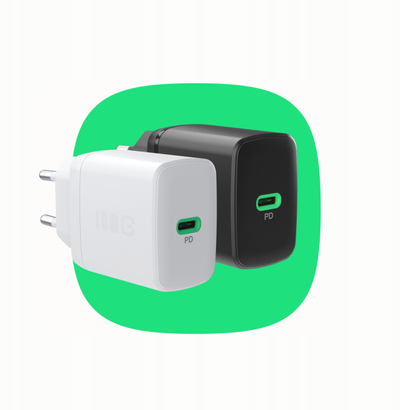 Karikues USB Green Cell PowerSource Solo30, 30W, i bardhë