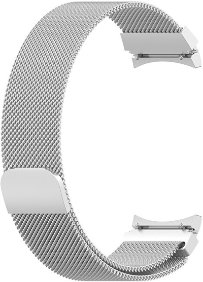 Rrip milanez 4wrist për orë smart Galaxy, i argjendtë