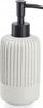 Dozator sapuni Zeller Cement, 200 ml, diametër 7.2 cm, i bardhë