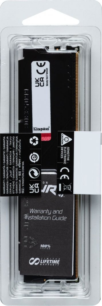 Memorie Kingston Fury Beast, DDR5, 16 GB, 6000 MHz, CL36, KF560C36BBE-16