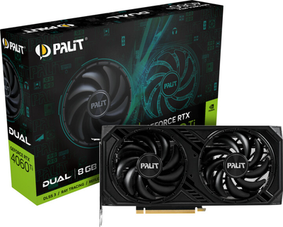 Kartelë grafike Palit GeForce RTX 4060 Ti Dual 8GB GDDR6