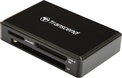 Читач на картички Transcend RDF9K2, USB 3.1 Gen 1, црн
