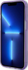 Futrollë telefoni Guess për iPhone 14 6.1", plastike, vjollcë