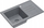 Lavaman kuzhine Quadron Ben 111, 1 kazan, granit, 70x44x17.5 cm, gri