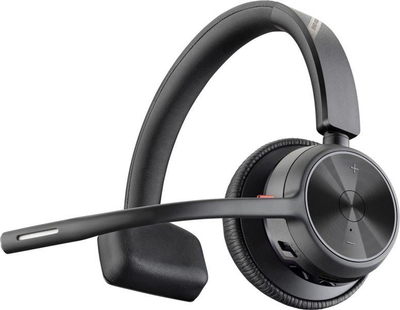 Kufje pa tela Poly Voyager 4310, USB‑C, për Microsoft Teams, të zeza