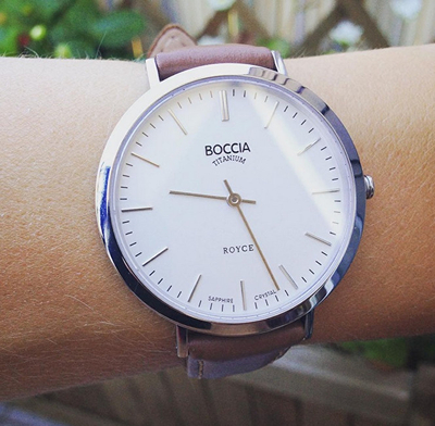 Orë dore Boccia Titanium Royce 3590-01, woman