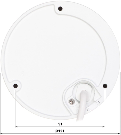 IP камера Hikvision DS-2CD1743G2-LIZU, 3.7Mpx, леќа 2.8–12mm, бела