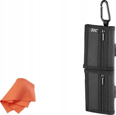Çantë baterish JJC BC 8X18650, për 8x 18650, poliester rezistent ndaj ujit, e zezë