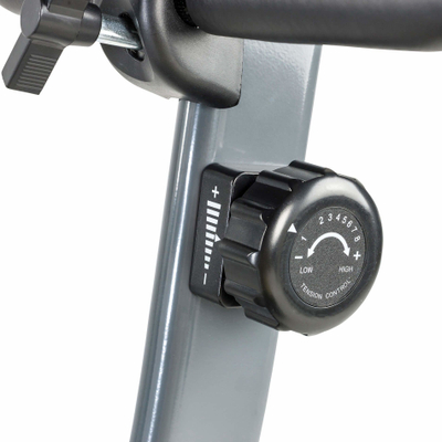 Biçikletë stërvitje Tunturi Cardio Fit B35, 8 shkallë rezistence, mat rrahjet e zemrës, gri