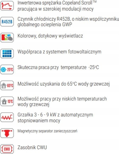 Pompe nxehtësie CALLA VERDE M 12 Comfort, bojler 250L, për ngrohje dhe ftohje, gri