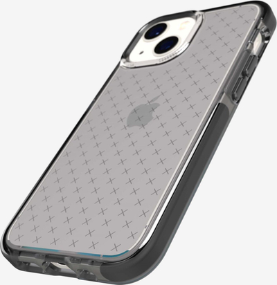 Kuti mbrojtse Tech21 Evo Check T21-8880, për iPhone 13 Mini, transparente, e zezë smokey