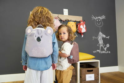 Çantë shpine fëmijësh Lässig Tiny Backpack About Friends Koala, 3.5L, poliester, gri