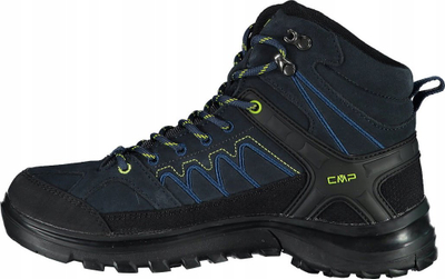 Планинарски обувки за деца CMP Moon Mid WP Kids JR 31Q4794, водоотпорни, темно сина