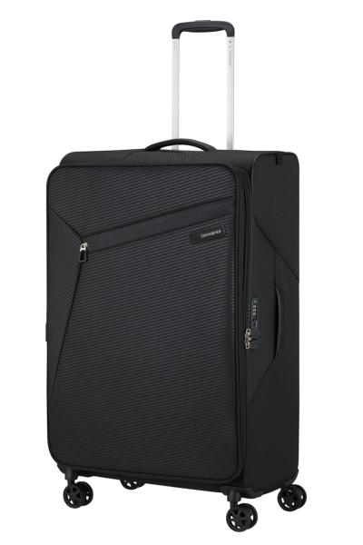 Valixhe Soft Me 4 Rrota Samsonite Litebeam Ngjyrë E Zezë