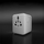 Adaptor udhëtimi universal SBS World Adapter USB, 2x USB C 20W 1x USB A, 2500W, i bardhë