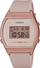Orë digjitale Casio LW-204-4AEF, për femra, rezistente ndaj ujit, rozë nude
