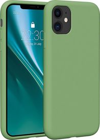 Maskë Etteri Silicone Case, iPhone 11, e gjelbër