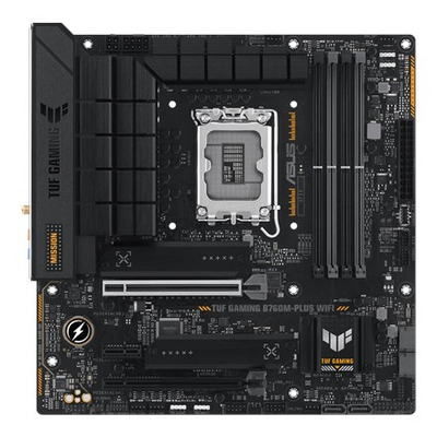 Pllakë amë ASUS TUF B760M PLUS WIFI, LGA1700, DDR5, e zezë
