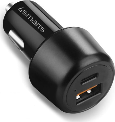 Karikues makine 4smarts VoltRoad Ultimate, 65W USB C, Quick Charge 18W, i zi