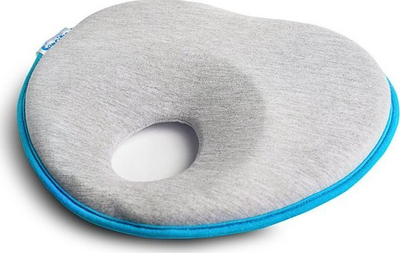 Jastëk ergonomik për bebe Sensillo Corrective Pillow, 22x22cm, shkumë poliuretani, ngjyrë turkeze