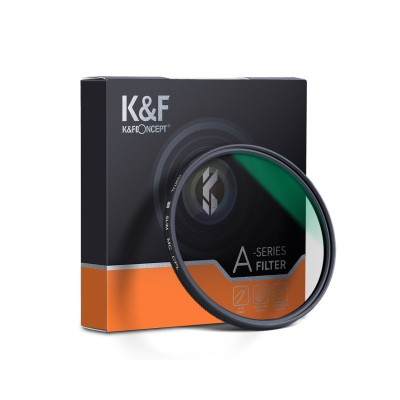 K&F Concept CPL, SLIM, e mbuluar me gjelbër 55mm