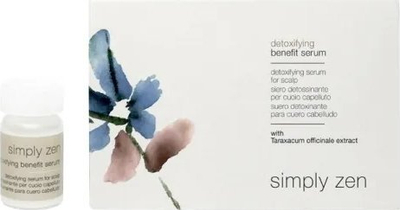 Set trajtimi për skalpin Simply Zen Detoxifying Scalp Treatment Serum, 12x5ml