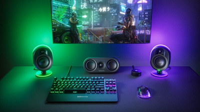 Altoparlantë SteelSeries Arena 9, 5.1, EU, të zi