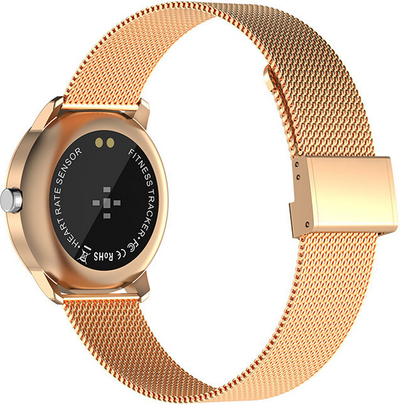 Orë e mençur Wotchi SmartWatch W81G, e artë rozë