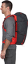 Çantë shpine hiking Thule AllTrail 35L Men’s, 35L, me rrip në bel, ngjyrë obsidian