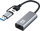 Adaptor rrjeti LevelOne USB-0423, 2.5 Gigabit Ethernet, USB-C dhe USB-A