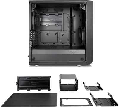 Kasë Fractal Design Meshify Mini C TG, Mini Tower