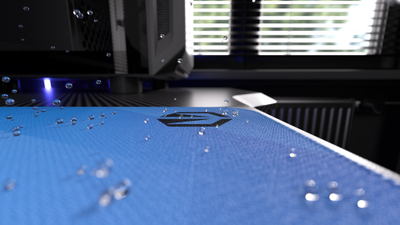 Mousepad gaming Endorfy Crystal Blue XL, madhësi XL, i zi me blu