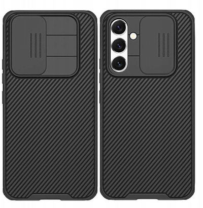 Kapak telefoni NILLKIN CamShield Pro për Samsung Galaxy A36 5G, mbron nga goditjet, kapak rrëshqitës për kamerën, i zi