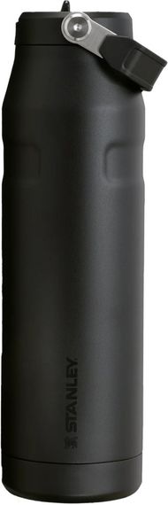 Shishe uji Stanley Iceflow Bottle Flip Straw 2.0, 1.06L, e zezë