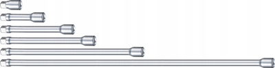 Zgjatues për çelës STAHLWILLE 427/18, 3/8", 455 mm, ngjyrë argjendi