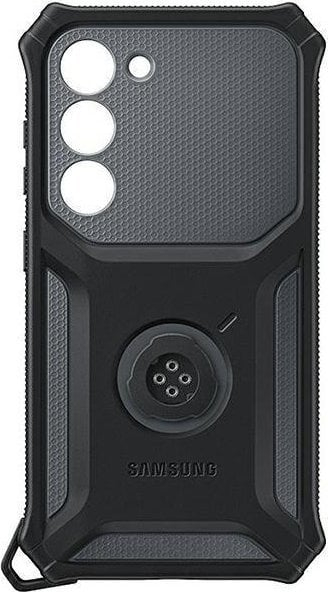 Këllëf telefoni Samsung Rugged Gadget Case EF-RS911CB, për Galaxy S23 S911, titane