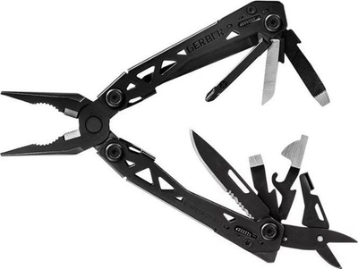 Multimjet GERBER Suspension NXT, 15 funksione, çelik inox, i zi