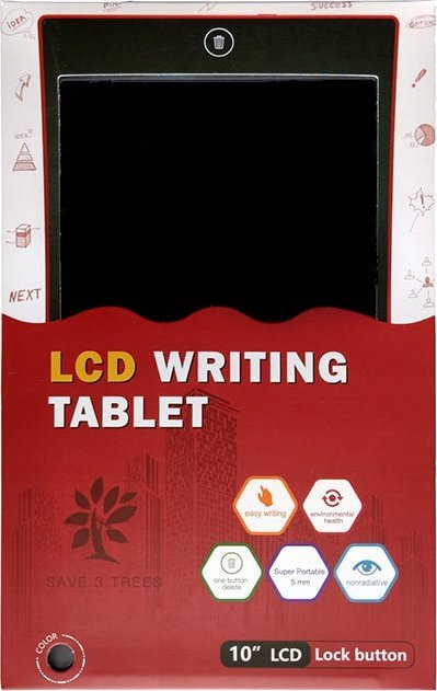 Таблет за пишување Magic Slate H10A, LCD 10", со пенкало, црн