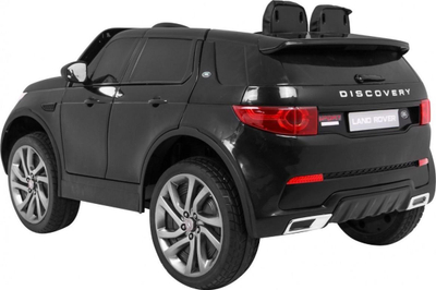 Makinë elektrike për kalamaj Land Rover Discovery, 12V, me pult, e zezë