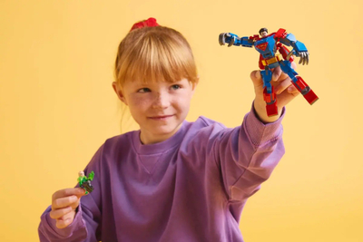 Set lego Superman Mech Vs Lex Luthor, figurina aksioni, për fëmijë, shumëngjyrësh