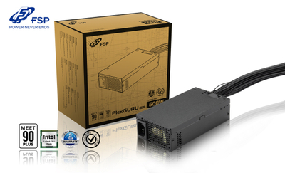 Furnizues energjie FSP FlexGURU PRO 500W, 1U, 24 pin ATX, i zi