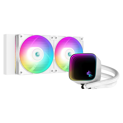 Ftohës CPU DeepCool LS520 SE WH, AIO 240mm, i bardhë