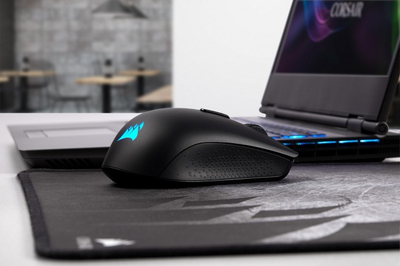 Mouse gaming Corsair HARPOON RGB Wireless, 10000 DPI, pa kabllo, i zi
