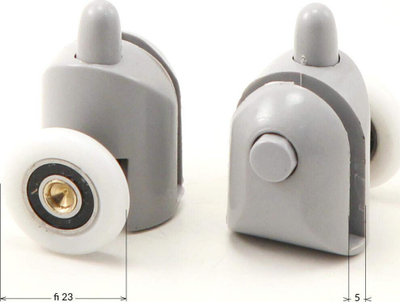 Rrotulla të poshtme dushi Deante LOWER, për xham 5 mm, diametër 23 mm, 2 copë