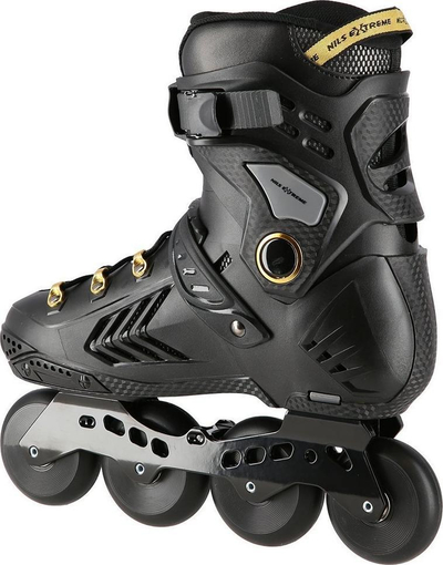 Patina inline Nils Extreme NA20002, nr. 40, ABEC9, e zezë me të artë